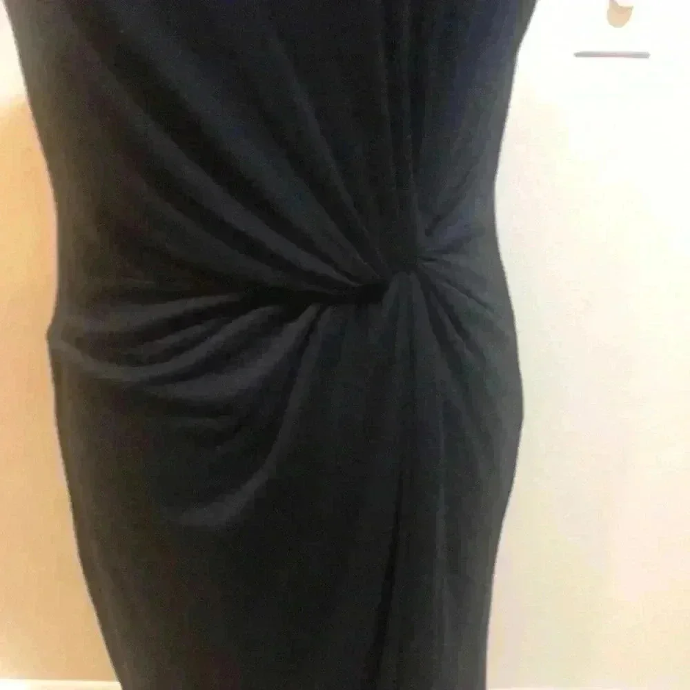 Gap Twist Front Crewneck Short Sleeved Midi Dress-Size SP